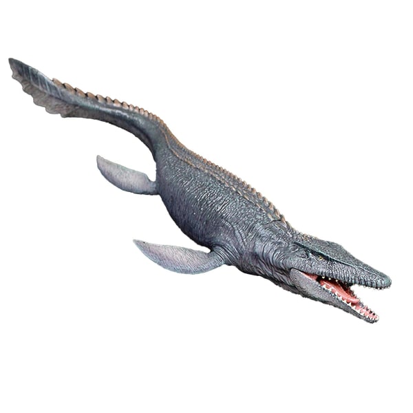 Realsitisk Stor Mosasaurus Modell Livaktig Dinosaur Modell Figur Lekesett Modell