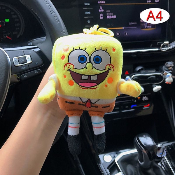 1 kpl Sullivan Stitch Mr.q avaimenperä Spongebob Patrick Monster University pehmolelu A4