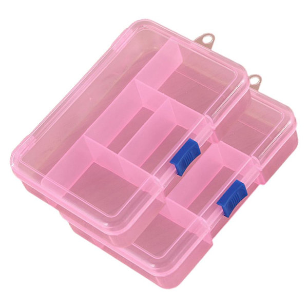 Set med 2 oppbevaringsbokser, plast, blå Style 1