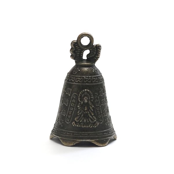 10 stykker Vintage Bells Iron Bells Smykker Håndverk Retro Bells Figurer Mini Jingle Bells Fengshui Bells