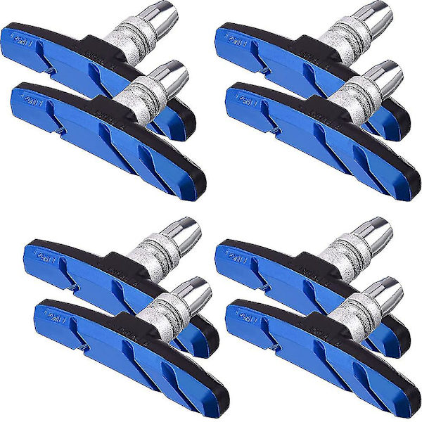 4 paria V-jarrupalat Polkupyörän jarrupalasarja 70 mm Polkupyörän jarrupalat Blue