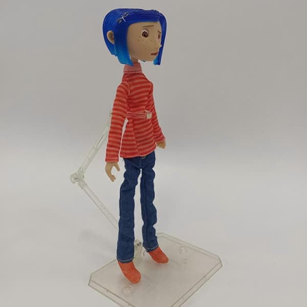 NECA Coraline, Coraline Caroline Regnjakke Version 7-tommer Super Action Figur Model B