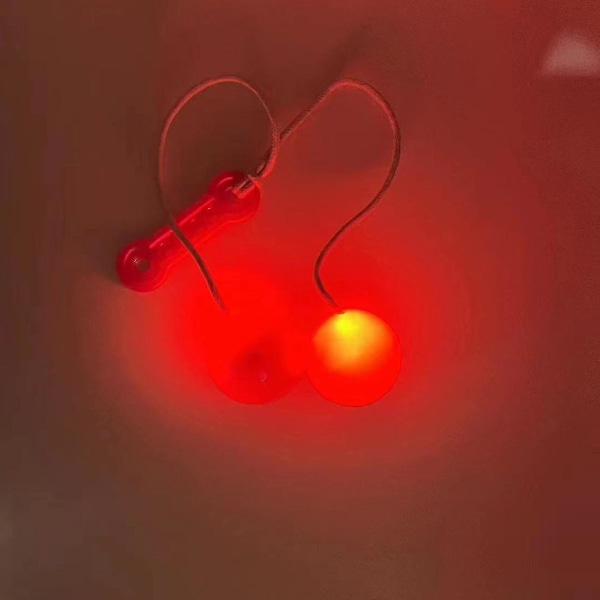 6 stk. Sinknap Lille Bold ABS Legetøj Lydeffekt Interessant Højhastighedsrotation Sikker Aflastning Kedsomhed Dekompression Pro-clackers Bold - Tilfældig Farve 3cm Without Light