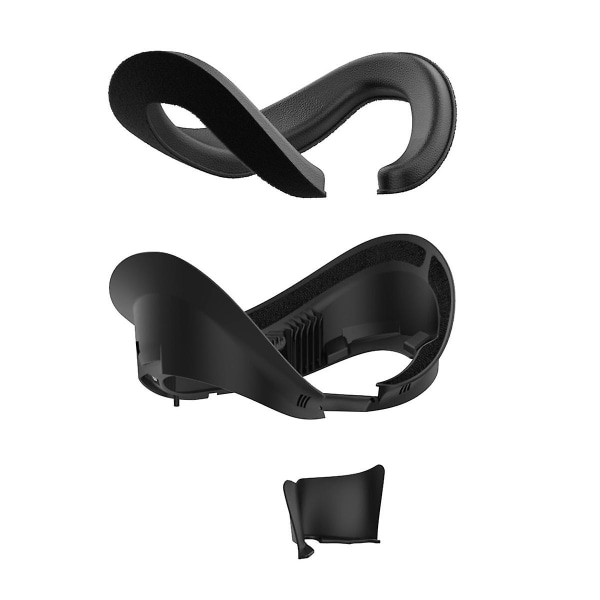 Lädermask för Pico 4 VR-hörlurar Lädermask Tvättbar Svettålig Läderansiktsöverdrag Ersättning