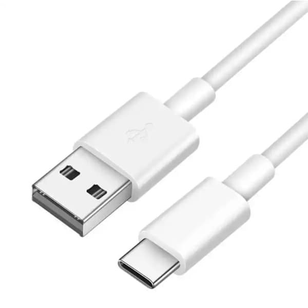 Lader til Samsung S20 FE - 3 METER - HVIT hvit white