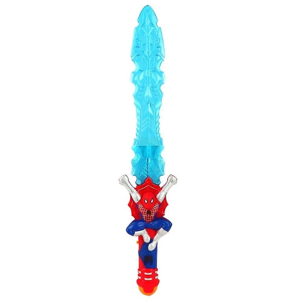 Spiderman Super Hero Sword Sound -lelu Led-valoilla pojille ja tytöille nopea toimitus