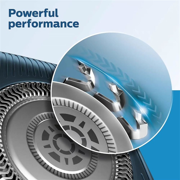 1/3 stk. Sh71 udskiftningsbladhoved til Philips Norelco Shaver Series 7000 og vinkelformede Series 5000 3Pcs