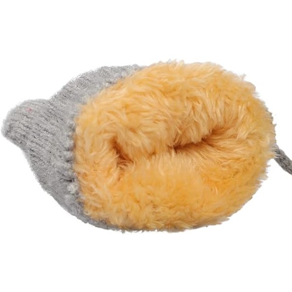 Baby Toddlers Varm Vantar Magic Stretch Vantar Handskar på Snöre Pojkar Flickor Stickade Vantar Tjockna Fleece Foder Nyfödda Vantar Hel Finger Vantar