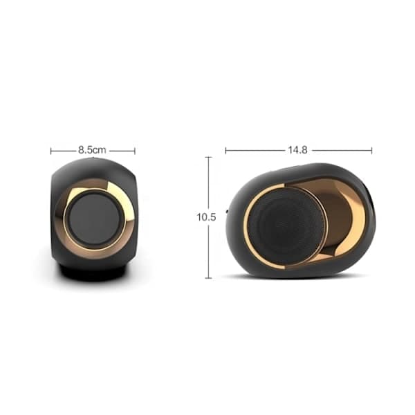SALG Bluetooth-høyttaler 5W subwoofer – X6 rød rød