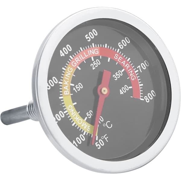 Weber Grill Termometer Lokk Genesis 50~800 ℉ Rustfritt Stål Grill Termometer Temperaturmåler for Grillmatlaging{HH}