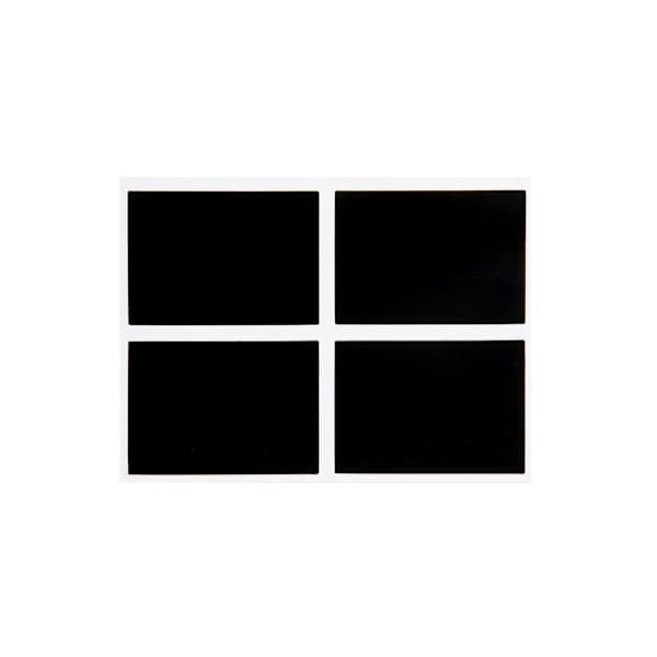 36 stilfulde tavleetiketter med 1 hvid pen
