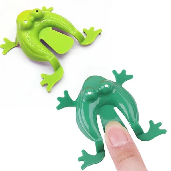 12 st Hoppande Groda Studsande Fidget Leksaker för Barn Nyhet Blandade Stressavlastande Leksak Barnpresent