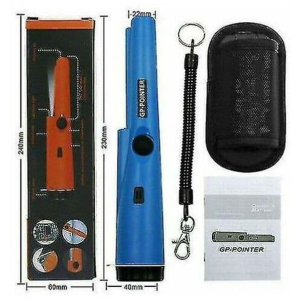 Garrett Pro-Pointer Metalldetektor – Kompakt, Vanntett Pinpointer – 30 Timers Batterilevetid – LED-lys for Dårlig Lys