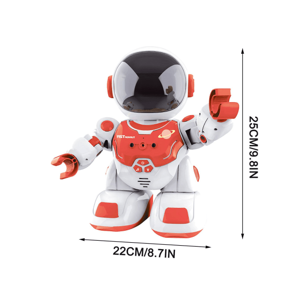 Astronaut Fjärrkontroll Intelligent Robot Barn Utbildningsleksaker Lärande Spel Bra Presenter För Pojkar