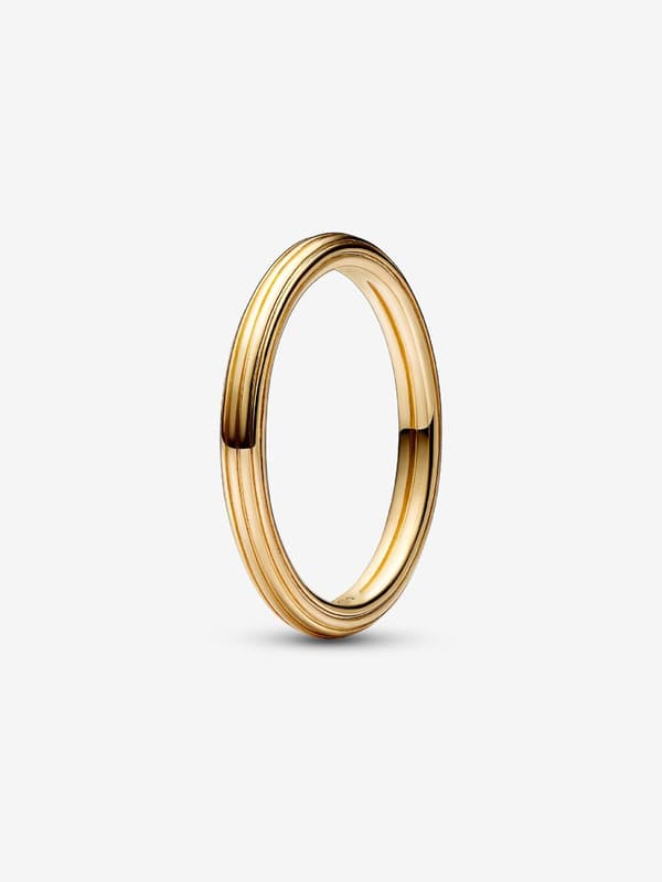Pandora - P ME -sormus - 14k kullattu Circumference: 54mm