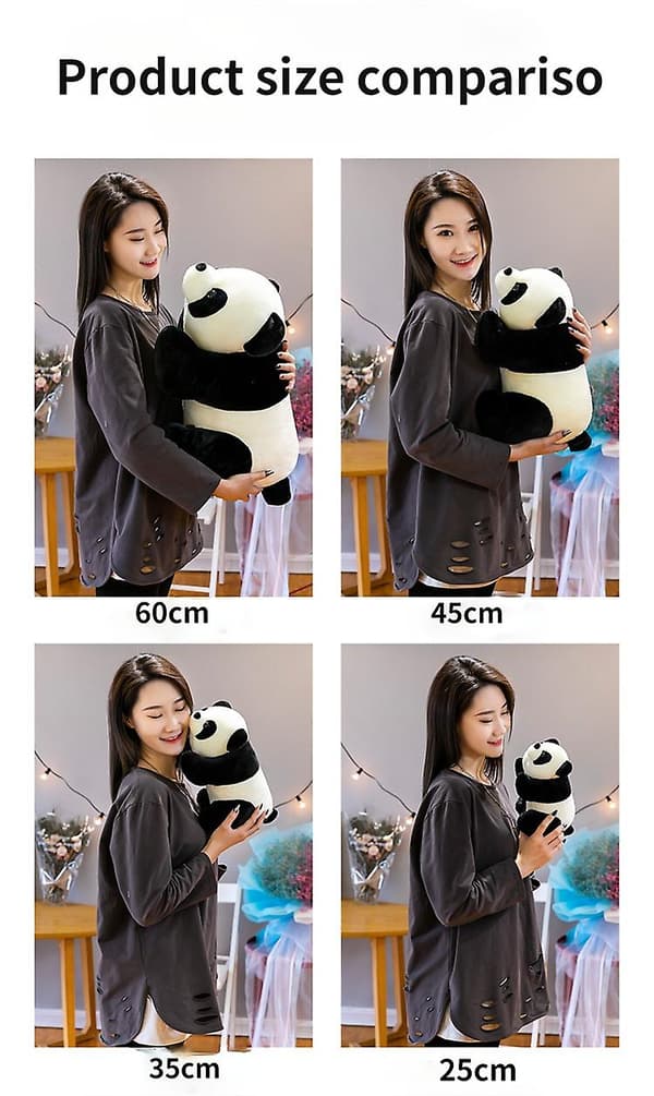 Panda-dukke, dukkeleketøy 25cm0.21kg