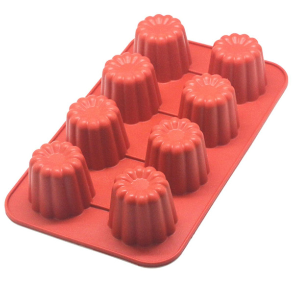 Forme til dessert, kageform, silikoneform, praktisk afstøbning til køkkenbagning, form silikone kageform-b