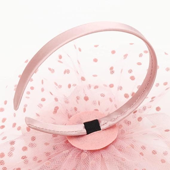 Hatt for kvinner Cocktail Tea Party Hodeplagg Blomst Mesh Bånd Fjær Hodebånd