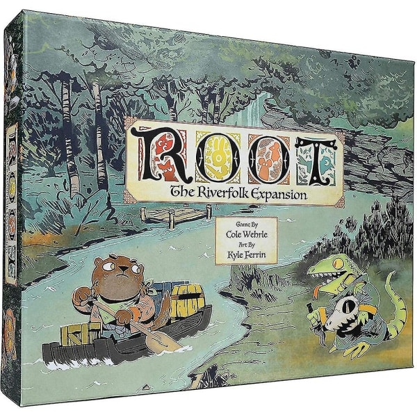 Johtavat pelit | Root: The Riverfolk Base And Expansion Card Games[HK] Laajennusversio