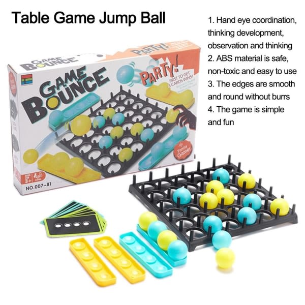 Morsomt Bounce Off Jump Lærerikt klassisk skrivebordsspillleketøy