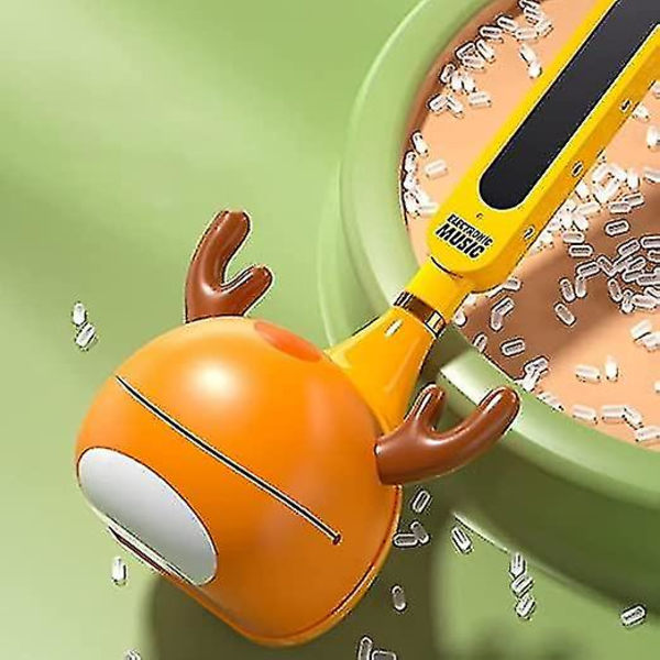 Wudaizhi Otamatone Japansk Elektronisk Musikinstrument Bærbar Synthesizer Morsomme Magiske Lyder Leker Gave Til Barn Voksne orange