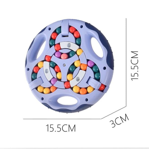 Pyörivät papulelukupit 15,5*3*15,5cm - Onwind - Tasainen pyöritys molemmilla puolilla