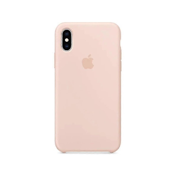 Silikoninen puhelinkotelo iPhone X & iPhone Xs -puhelimille Pink