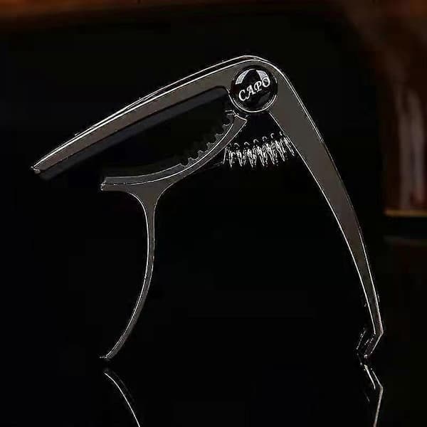 pc Gitarr Capo, 6-strängad Akustisk & Elgitarr Capo, Gitarr Capo Akustisk - black