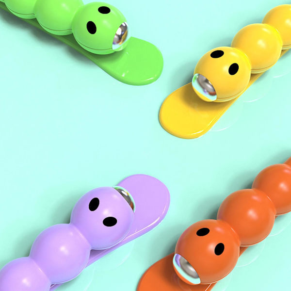 Magnetisk fugle legetøj Toddler træ stamme orm fangst fodring spil legetøj til børn tidlig uddannelse brun Brown
