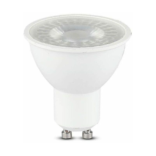 LED-pære, varmt gult lys 3000K, svarende til 50W halogenpære, 4-pak