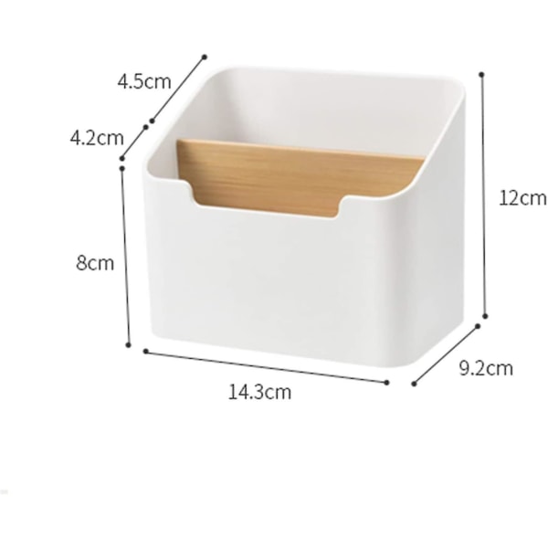 Organizer bambu, pöytäpaperin säilytyslaatikko Kynäpidike Kynäpidike Säilytyslaatikko Pöytätarvikkeet Organisaatiotilauslaatikko (hy)
