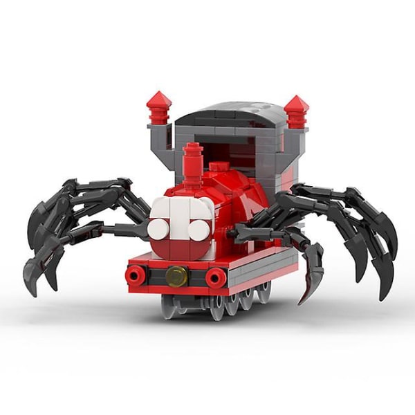 Choo-choo Charles Byggesett Stor Størrelse Skrekkspill Spider Train Dyrefigurer Klosser Leker Til Barn Gave 1 Set Red Train(266pcs)
