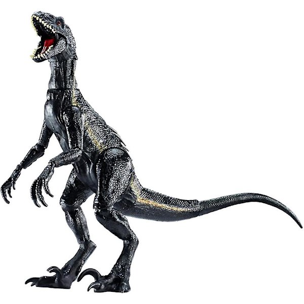 \"Jurassic World: Fallen Kingdom Indoraptor Dinosaur Actionfigur Med Bevægelige Led, Legetøjsgave\"