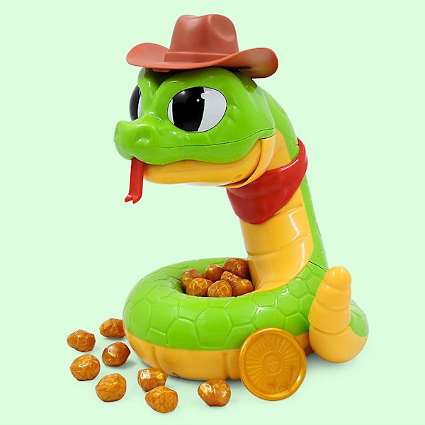 Lurig festlek Rattlesnake Fun Luriga leksaker Roligt bordsspel Flerspelarspel Biter Elektrisk Läskig Rattlesnake
