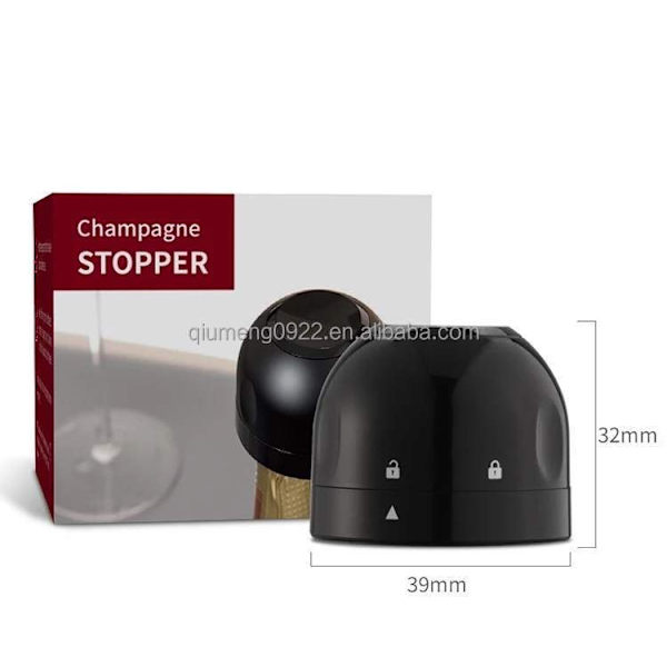 Champagne Prop - Vakuumtab - Sort