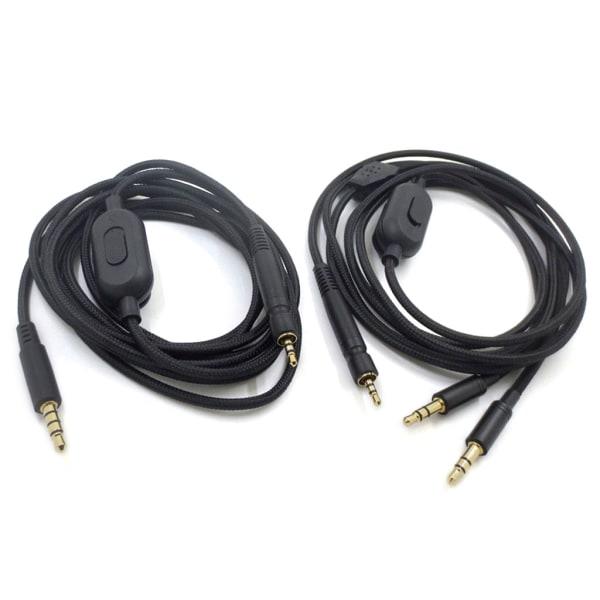 for Sennheiser- G4ME ONE GAME ZERO GSP350 500 600 stereo lydkabel Dobbelt stik version Double plug version