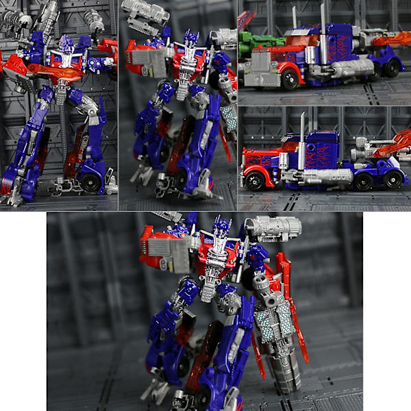 Optimus Warrior Transformers Legetøj i Aluminiumlegering