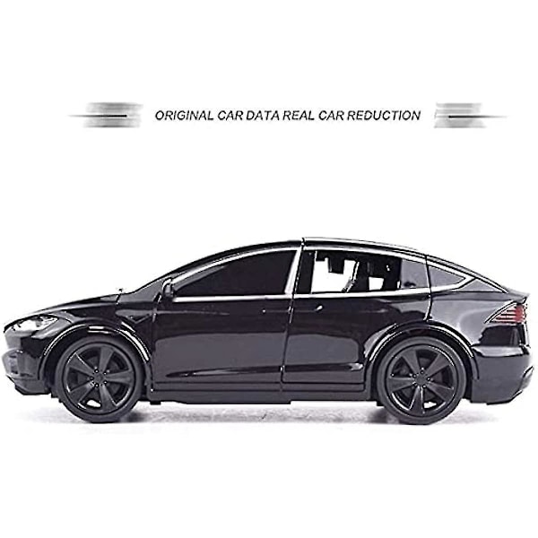 Nyttårsjulegave 4-kanals Tesla Dynamisk Elegant Fjernstyrt Bil Rc Kjøretøygaver For Barn Dynamisk Fjernstyrt Bil Oppladbar 24g1 Black