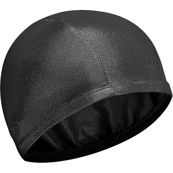 Elastisk stoff badehette svømmehette sklisikker svømmebassenghette fleksibel nylon svømmehette for kvinner menn voksne barn bading svømming hy