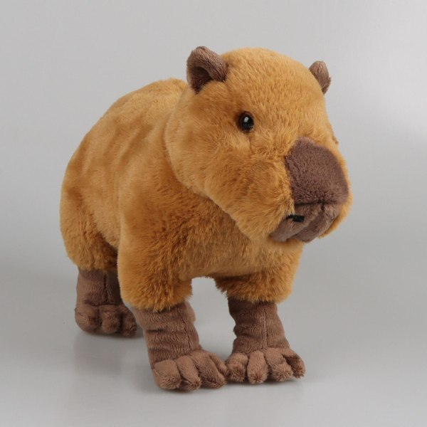 33cm Simuloitu Capybara Pehmolelu Kawaii Täytetty Nukke Pehmeä Eläin Lapsille Tytöille Syntymäpäivälahja