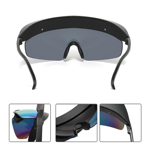 Anti Uv-solbriller med luebrem Antireflekssolbriller til campingsykling