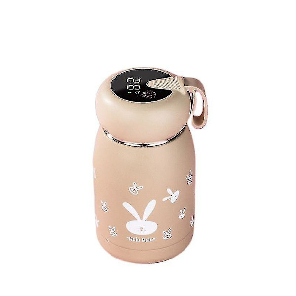 Smart isolerad vattenflaska temperaturdisplay termosflaska barn smart isoleringsmugg Smart Pink