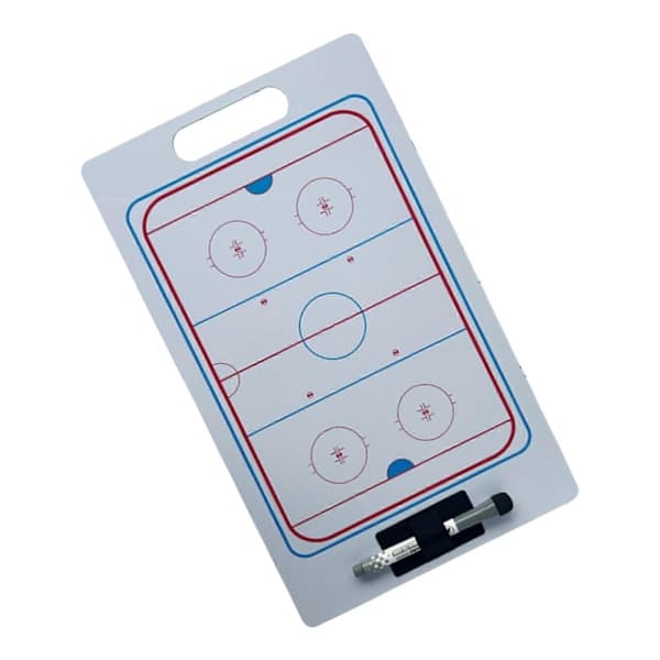 Bærbare ishockeytavler med tusj for trenere, whiteboard