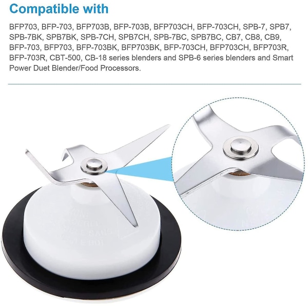 Til Kitchenaid Leaf Blender-blad og Blender-kobling med Nøgle KSB5&KSB52 9704291