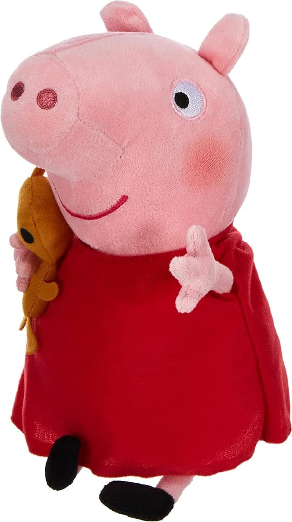 Peppa Pig Kompis - Mjukt Gosedjur för Barn, Stoffdjur, Babyleksak, Samlarobjekt