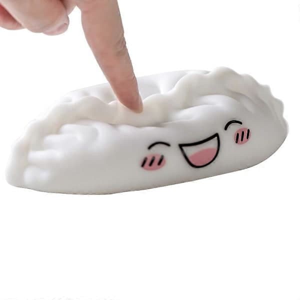 Dumpling LED Natlampe Soveværelse Hjem Sengelampe Stemningslys
