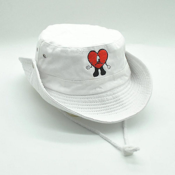 Fashion Sports Team Hat Bad Bunny Hat Broderet Bred Skygge Vasket Bomuld Safari Bad Man Vandring Fiskeri Bunny Hat 7