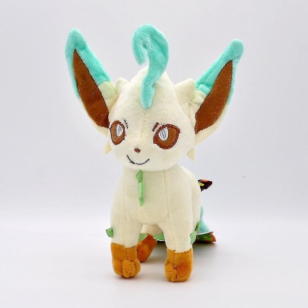 20 Cm Leafeon Plysj Leafeon Kosedyr - Eevee Evolusjon Plysjdukke For G