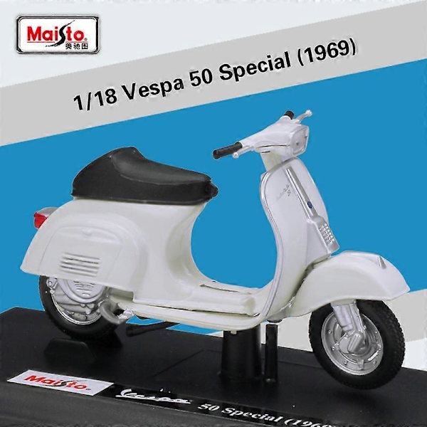 1:18 Vespa P150x 50 98 Gtr Gts 300 Lxv 2013 Sprint 150 Abs Scooter Motorcykel Simulation Legeringsmodell Retro Motorcykel 50 Special