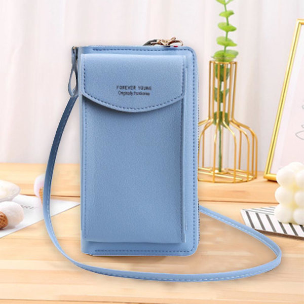 Pu Läder  Blocker Crossbody Mobiltelefon Väska Kompatibel Med Kvinnor Plånbok Handväska